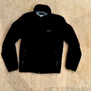 Patagonia Chocolate Brown Fleece Jacket With Wind Block